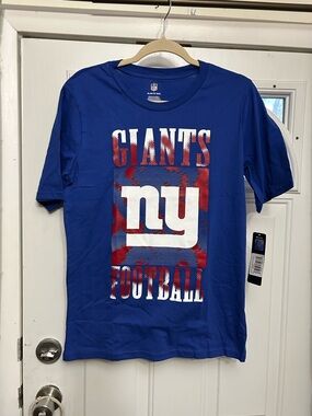 NFL Royal Blue T-Shirt with Red and White Graphic